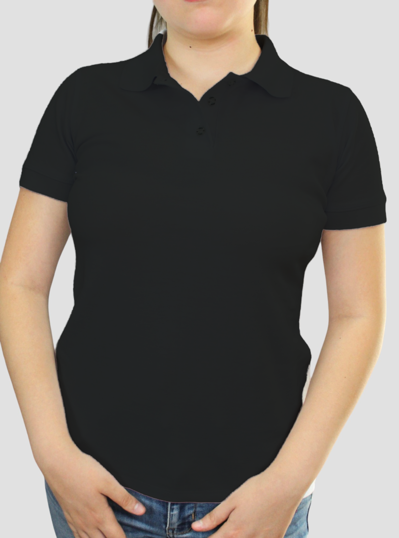 Women polo dryfit shirt